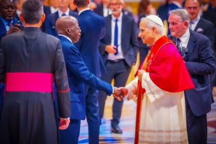 Tinubu meets Pope Leo